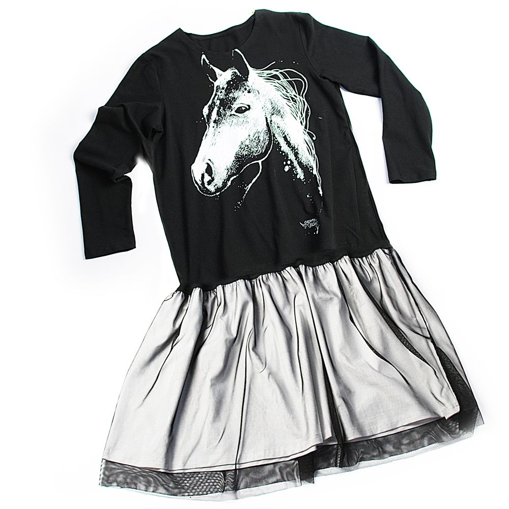 Luna - sukienka dziewczęca z koniem
